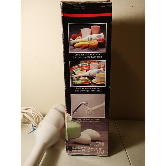 Rival Kitchen Vtg Rival Ultra Blend Electric Hand Held Immersion
